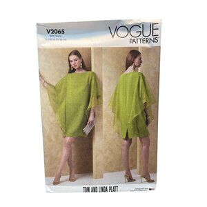 Vogue Patterns V2065 Misses' Batwing Sleeve Dress Size 18-26